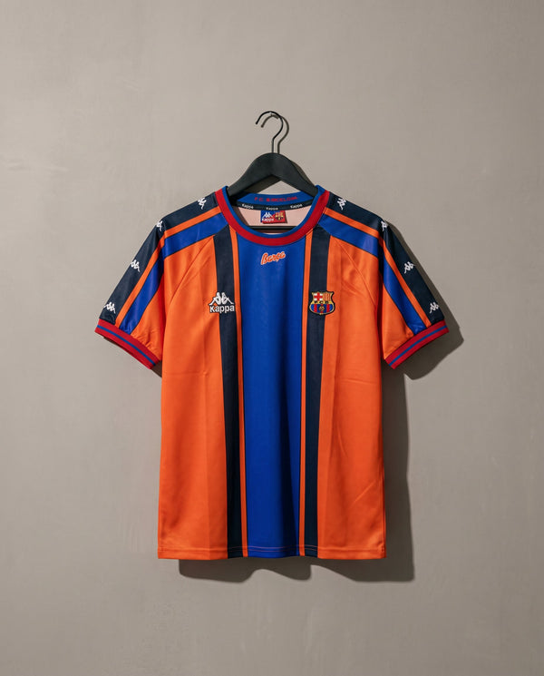 Barcelona Visitante 1997 Retro Football Shirt