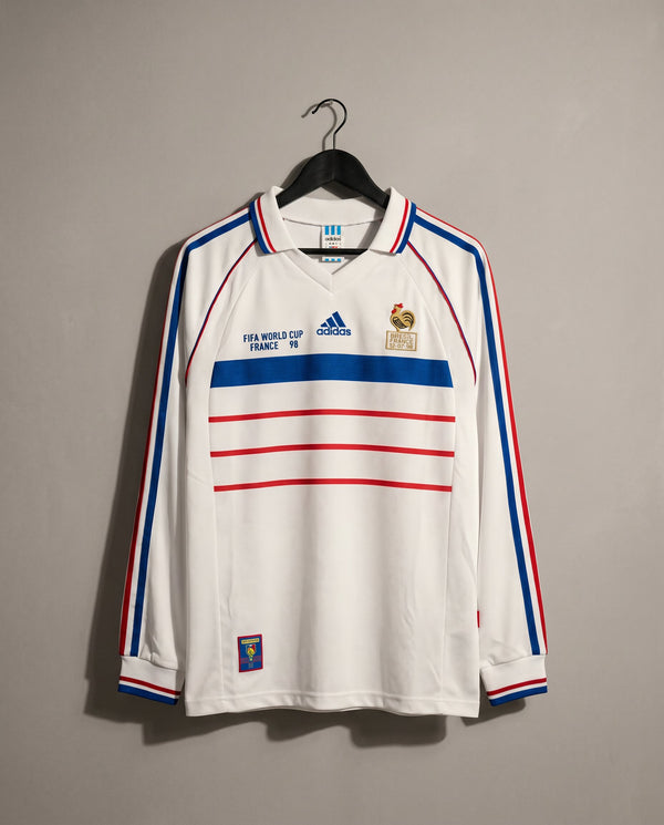 Francia Visitante 1998 Retro Football Shirt