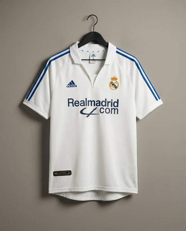 Real Madrid Local 2001-02 Retro Football Shirt