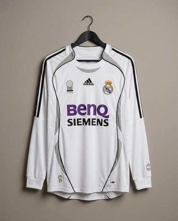 Real Madrid Local 2006-07 Retro Football Shirt