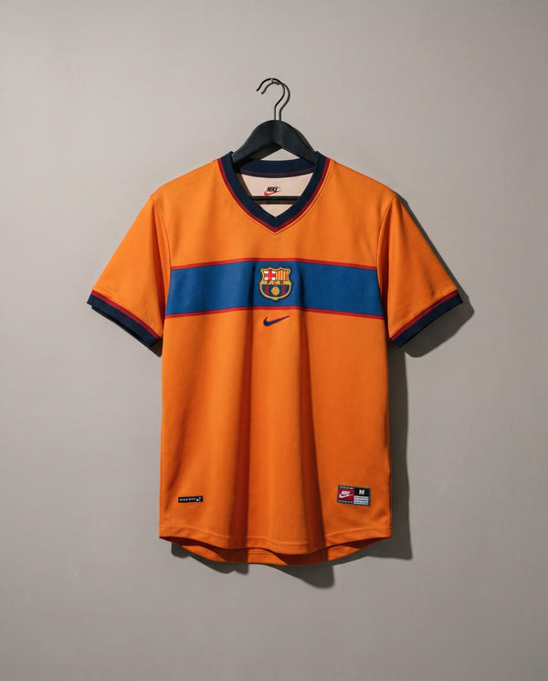 Barcelona Segunda visitante 1998 Retro Football Shirt