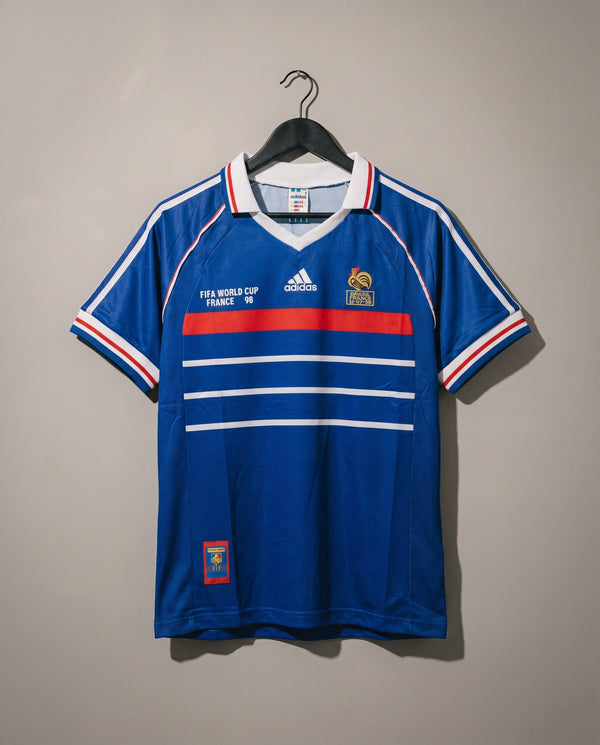 Francia Local 1998 Retro Football Shirt