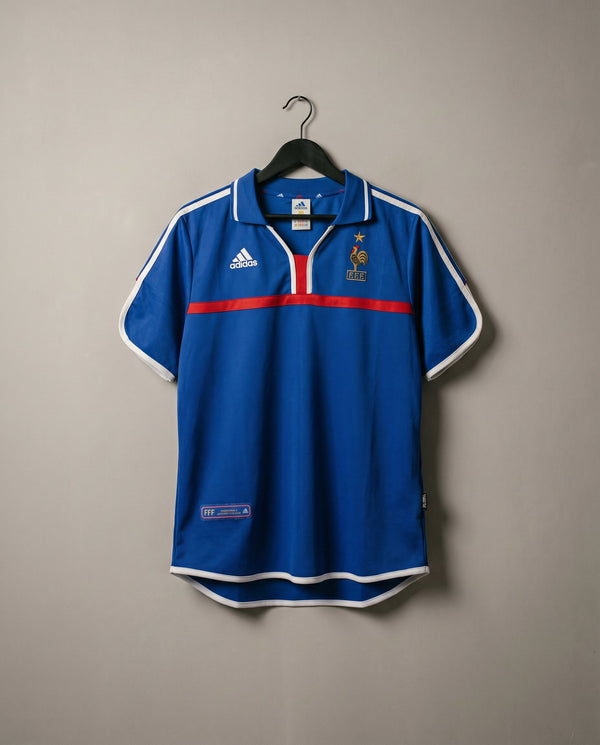Francia Local 2000 Retro Football Shirt