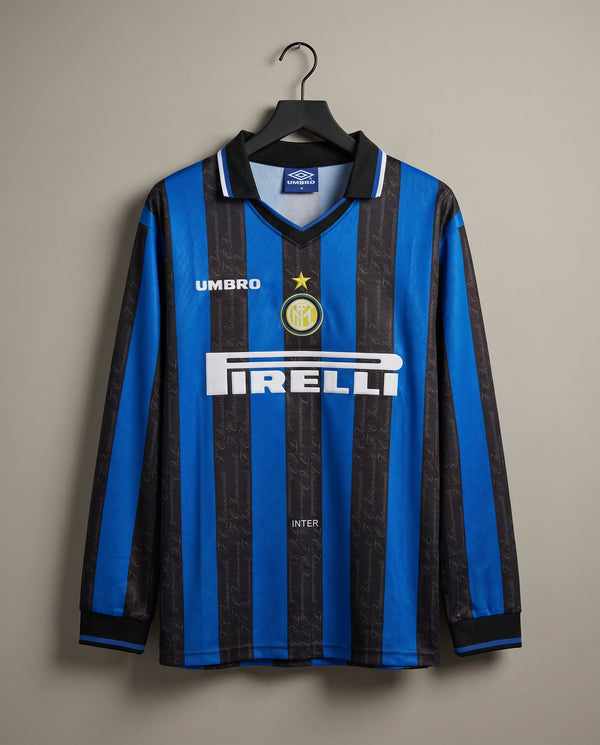 Inter de Milán Local 1997-98 Retro Football Shirt