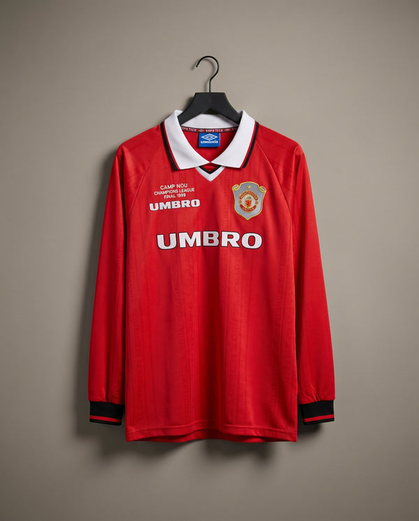 Manchester United Local 1999 Retro Football Shirt