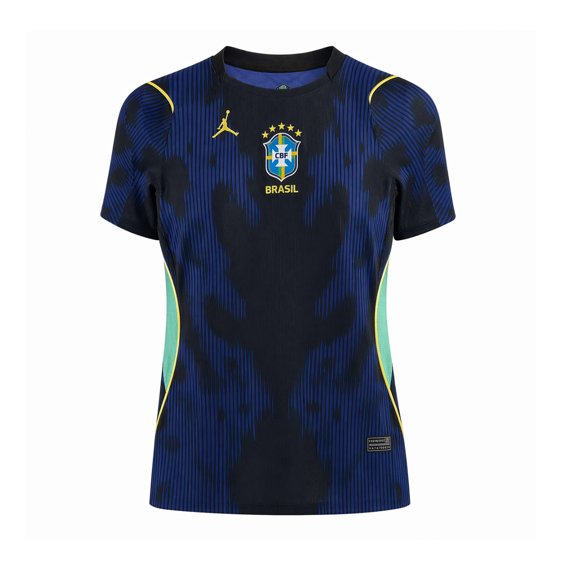 Camiseta Brasil Visitante 2026 Mujer