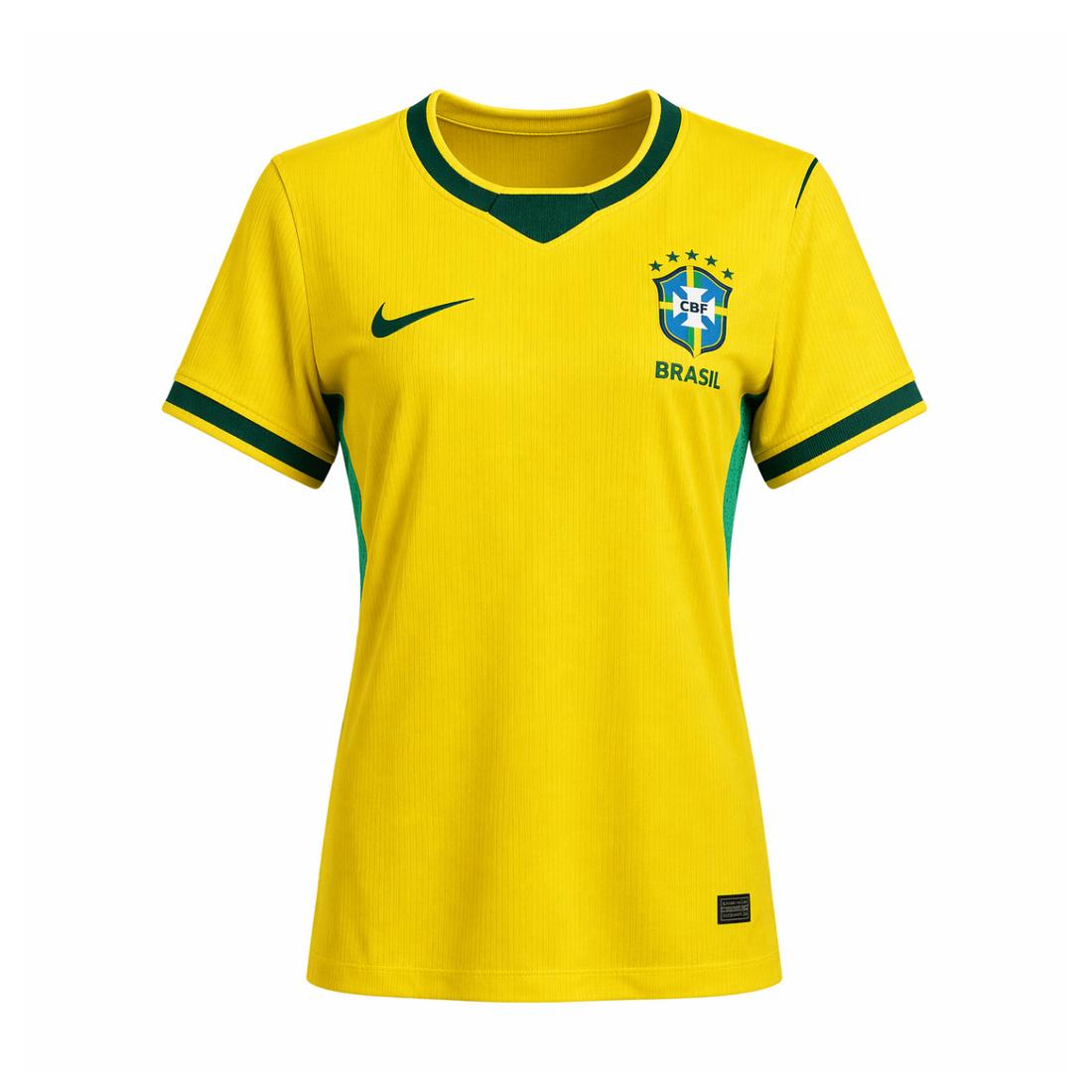 Camiseta Brasil Local 2026 Mujer