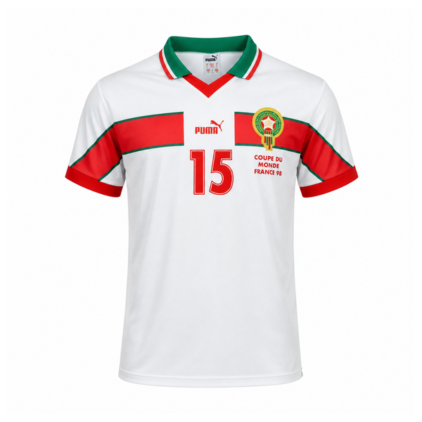 Camiseta Marruecos Visitante 1998