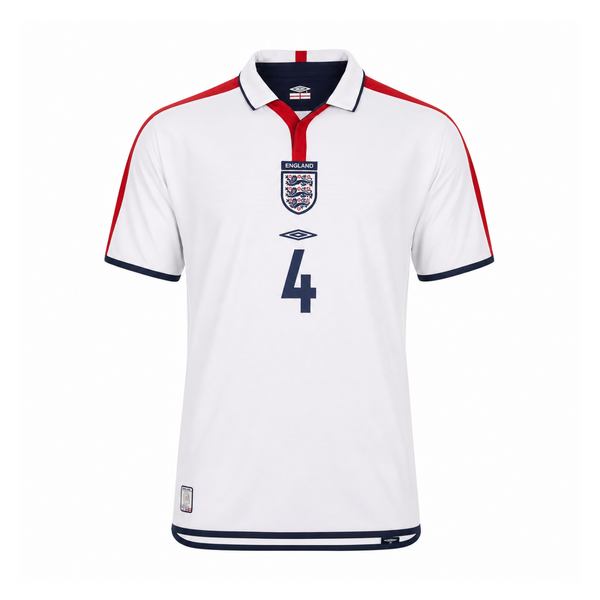 Camiseta Inglaterra Local 2004