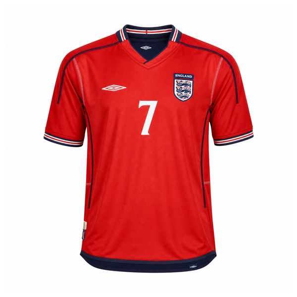 Camiseta Inglaterra Visitante 2002