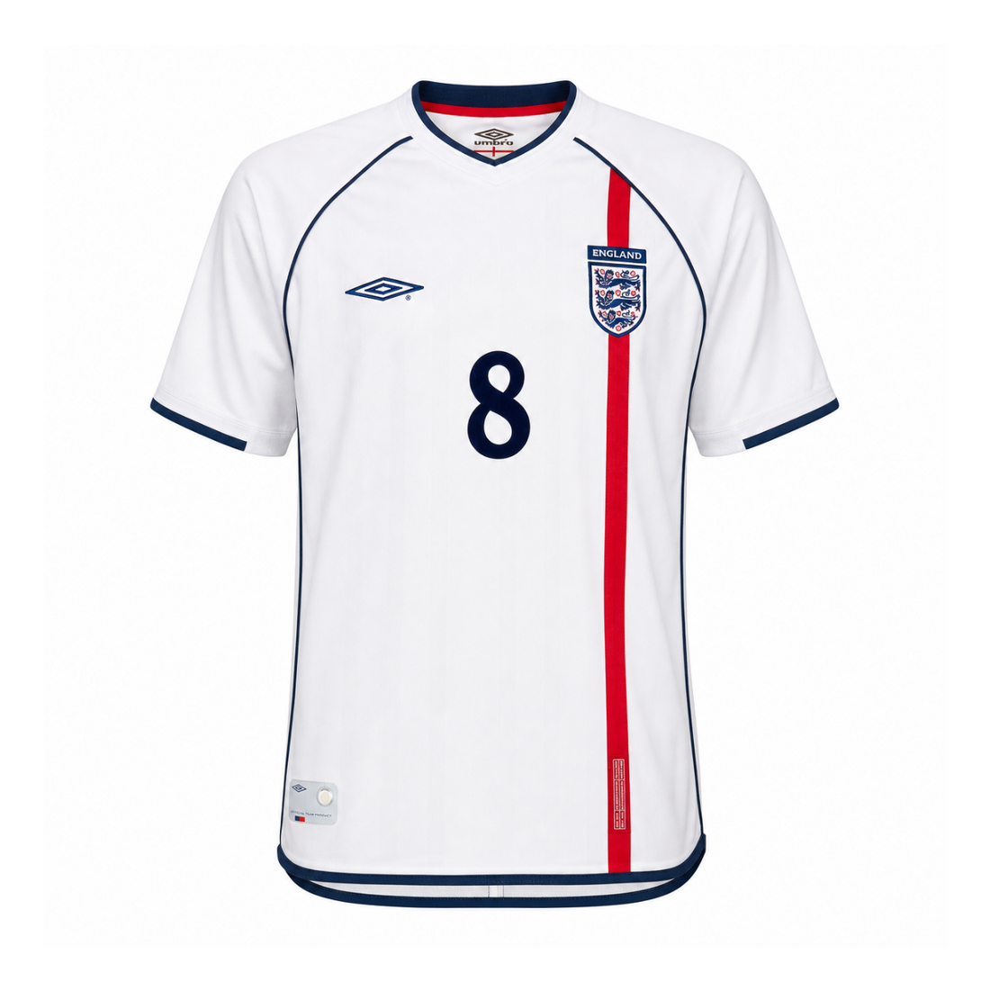 Camiseta Inglaterra Local 2002