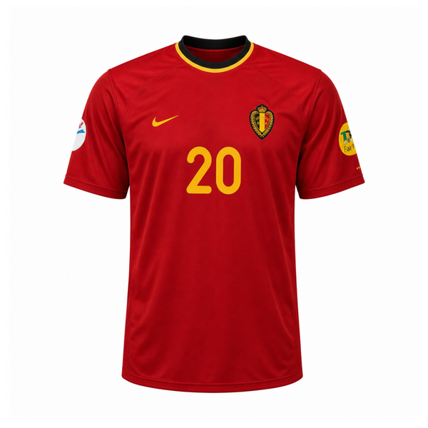 Camiseta Bélgica Local 2000