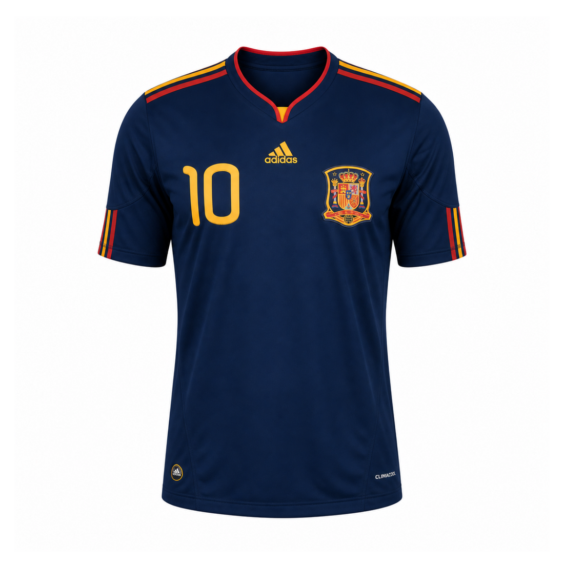 Camiseta España Visitante 2010