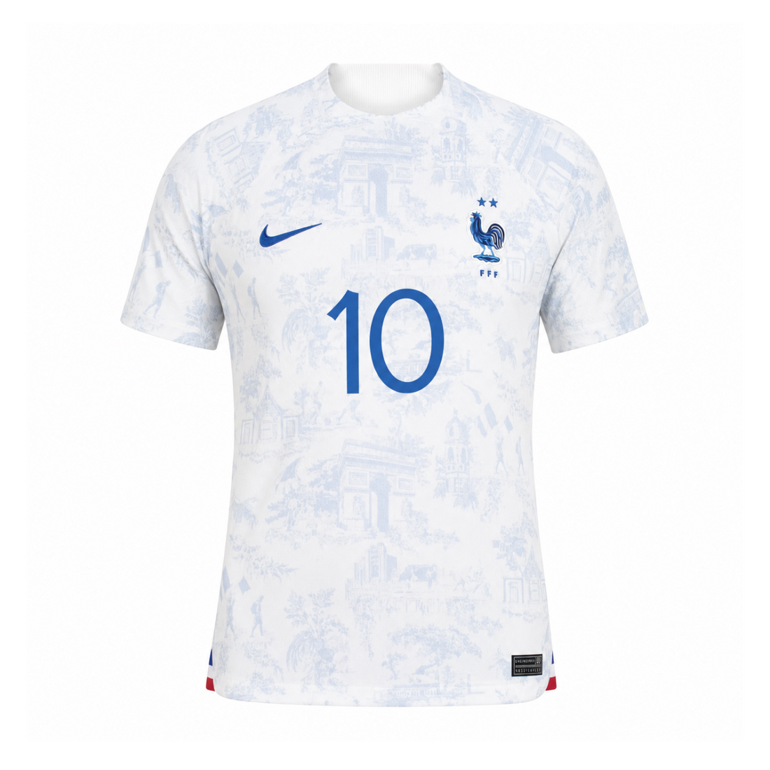 Camiseta Francia Visitante 2022